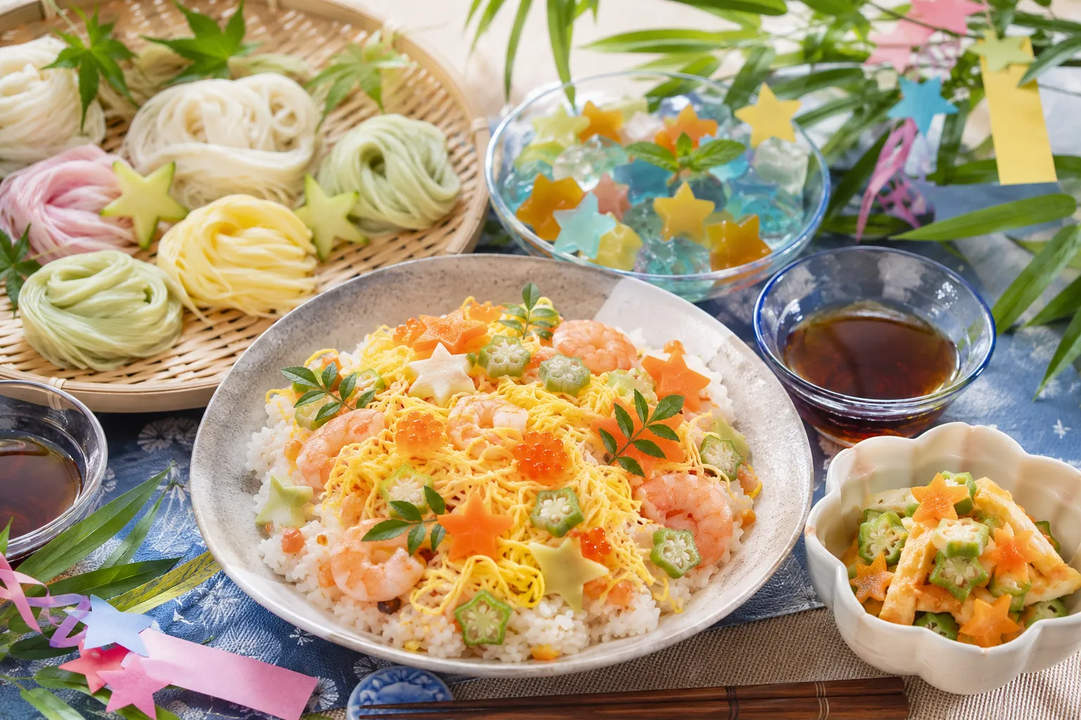 七夕の食べ物は地域で違う?そうめんだけじゃない全国の七夕グルメ